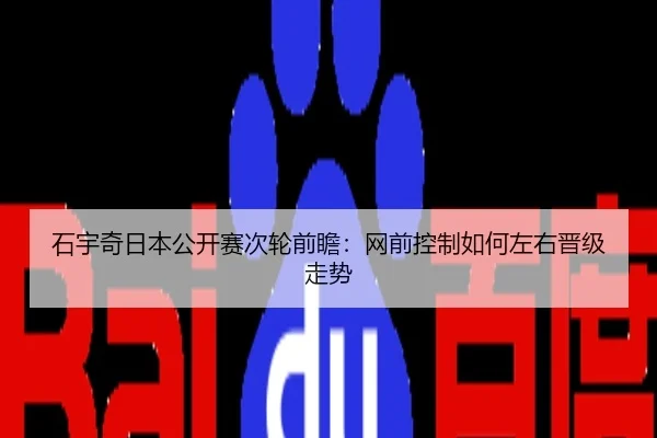 石宇奇日本公开赛次轮前瞻：网前控制如何左右晋级走势