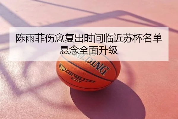 陈雨菲伤愈复出时间临近苏杯名单悬念全面升级